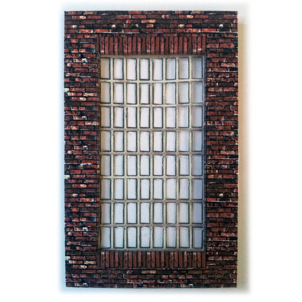 Laser Cut Rectangular Windows: Model Railway, N/OO/O Scale (Unpainted)