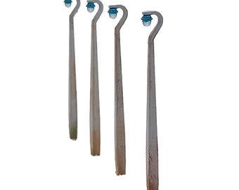 3D Printed 1950s Lantern Lampposts: Unpainted Model Railway (N, TT, OO Scale)