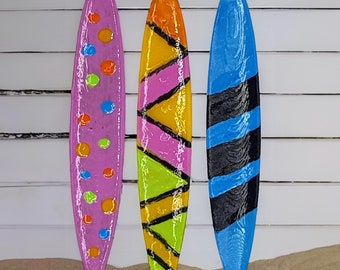 3D Printed Surfboards - Unpainted Model Railway Scale
