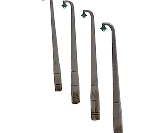1950s Concrete Lampposts: Model Railway Lanterns, N/TT/OO Scale (Unpainted)