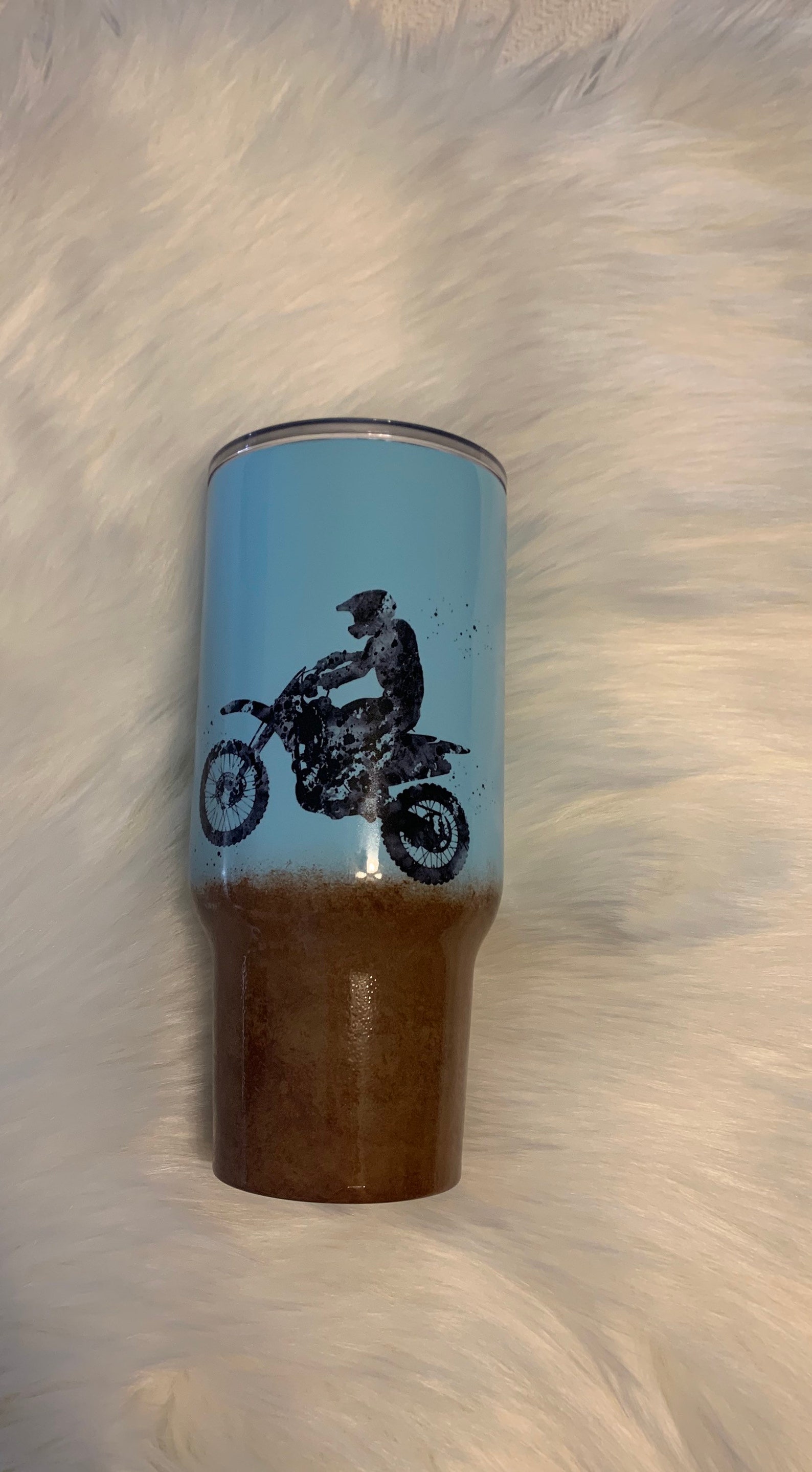 Dirt Bike Tumbler / Dirt / motocross Etsy
