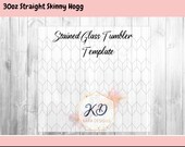 Stained Glass Tumbler Straight 2 Files