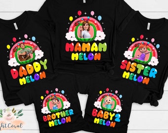 camisetas personalizadas de cocomelon