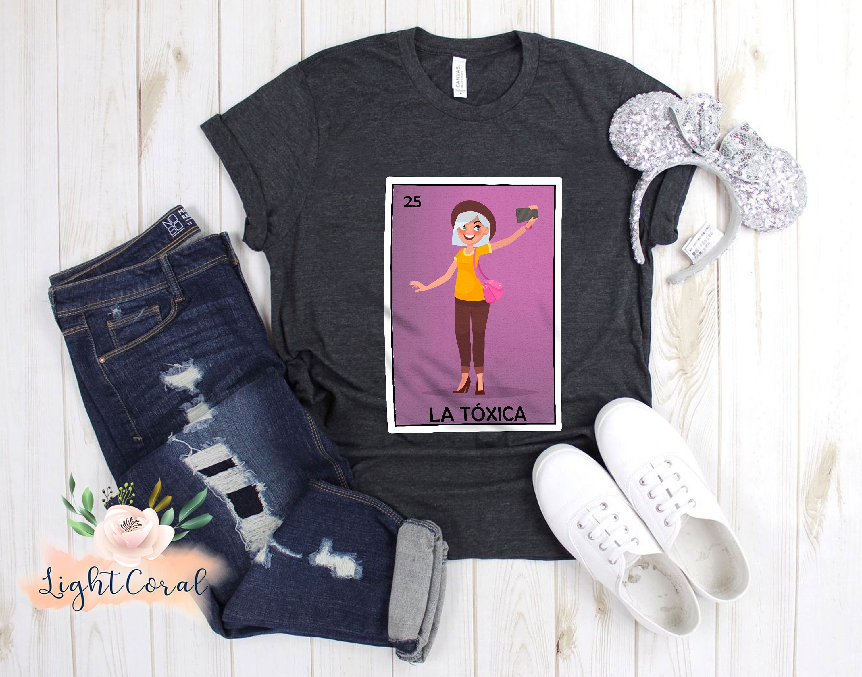 La Toxica Loteria Shirt Funny Loteria Card Shirt Spanish - Etsy Australia