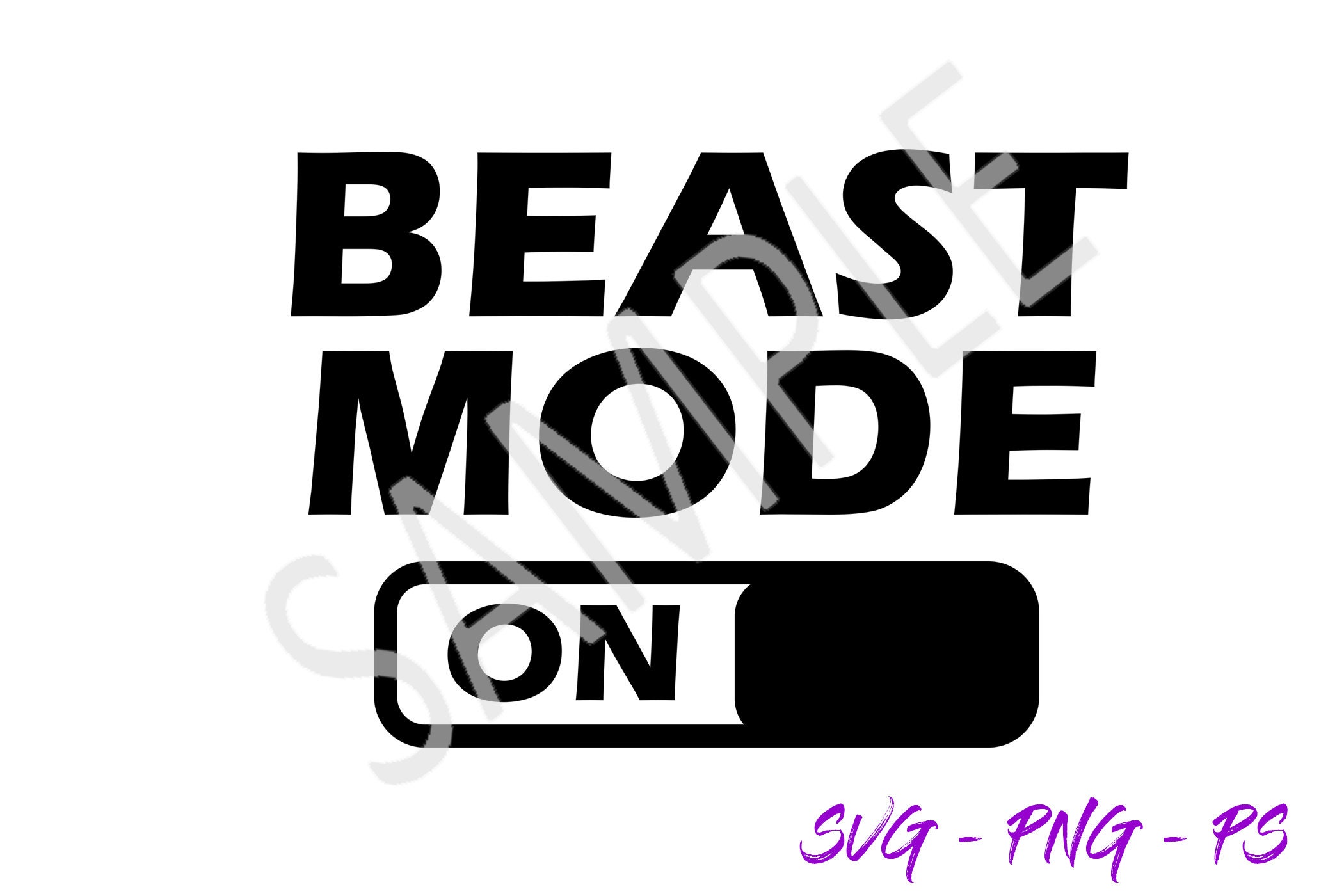 Beast Mode SVG | Etsy
