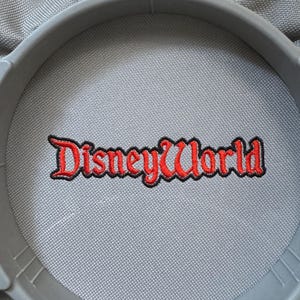 DisneyWorld Embroidery File 3&quot;, 4&quot;