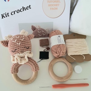 Kit crochet faon cerf