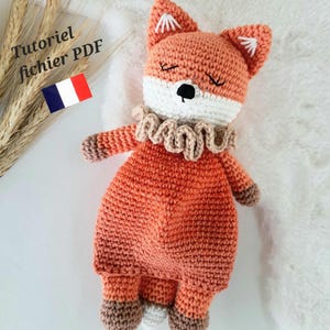 Fox cuddly toy tutorial, fox cuddly toy pattern