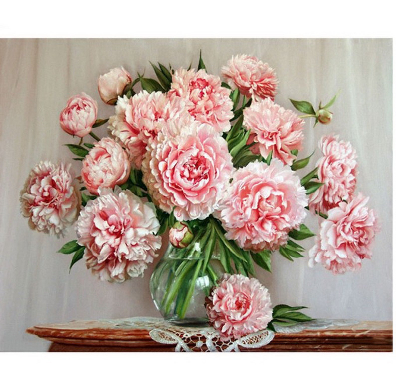 Flowers In Vase Paint by Number kit Home Decoration Color Etsy