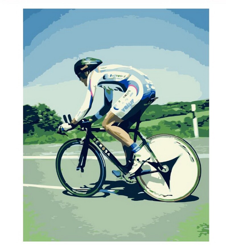 paint by numbers bicycle