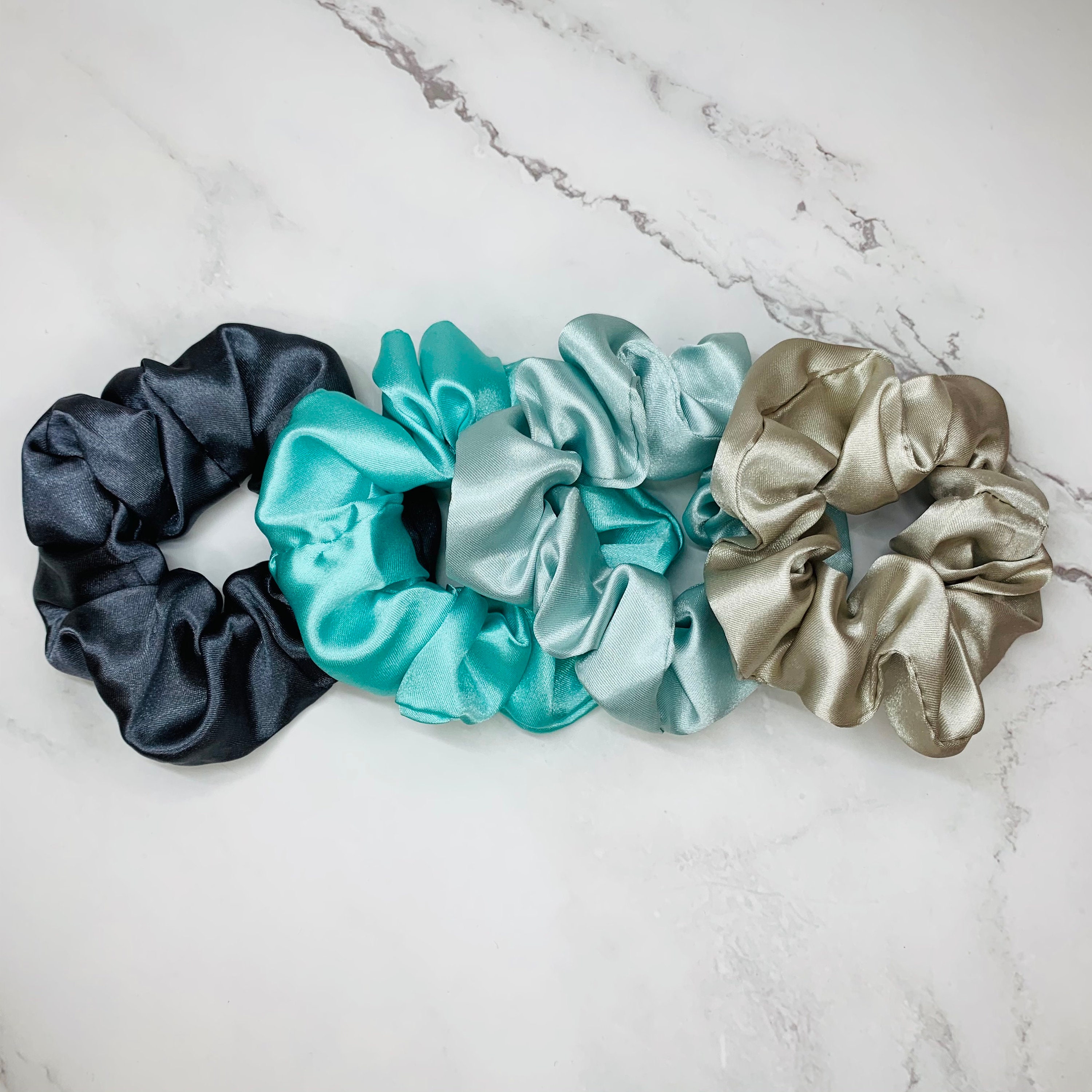 Silk Scrunchies Etsy