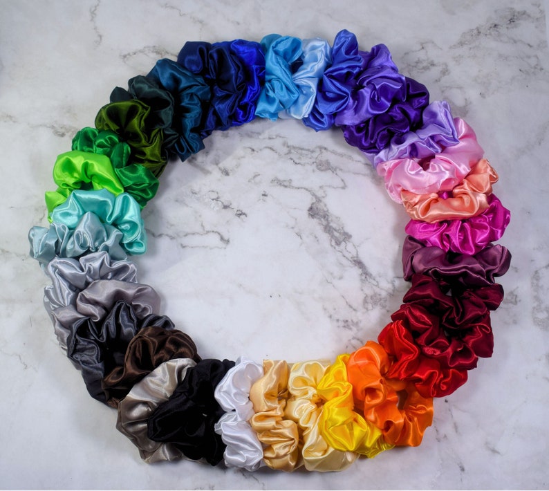 Silk Scrunchies image 1