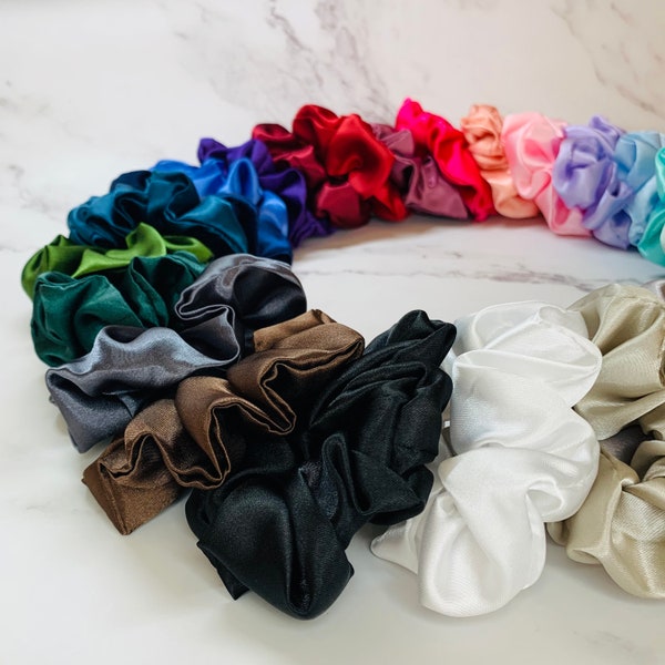 Silk Scrunchies