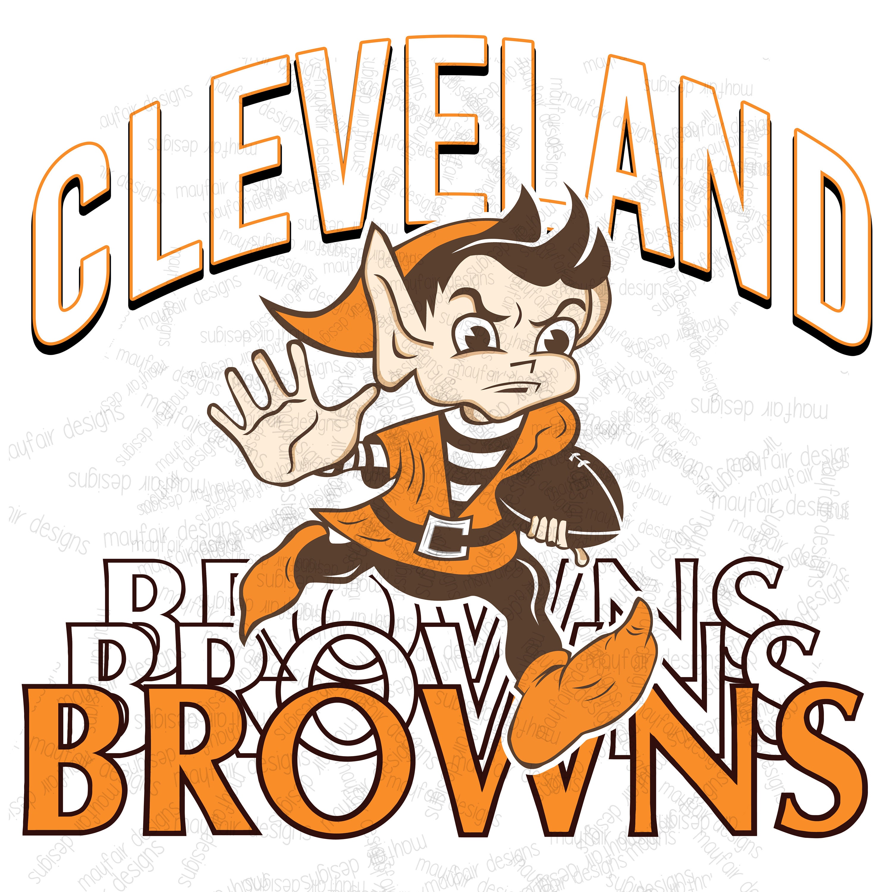 Cleveland Brownie the Running Elf Etsy