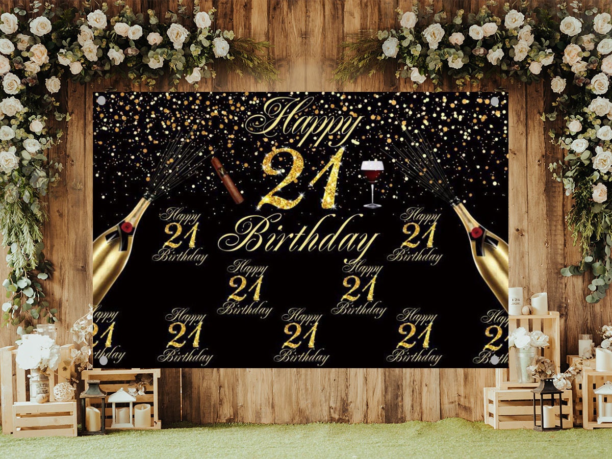 Top 40+ imagen 21st birthday background - thpthoangvanthu.edu.vn