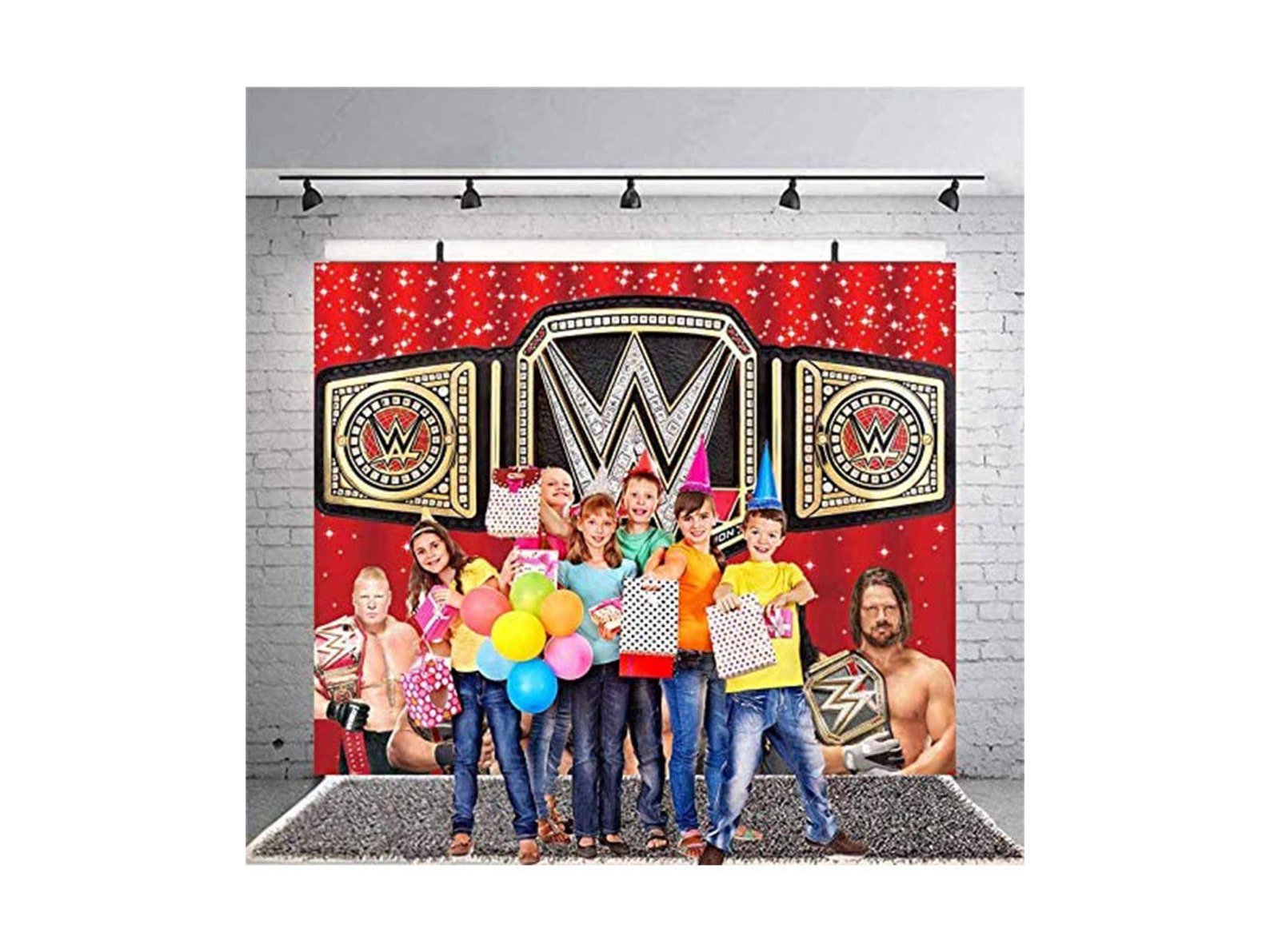 WWE Backdround Boxing Arena Backdrop Boxing Match Stadium Etsy