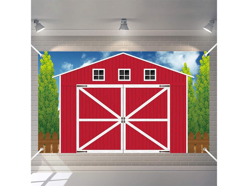 Barn Door Backdrop Barn Door Props Party Accessory Farm Etsy