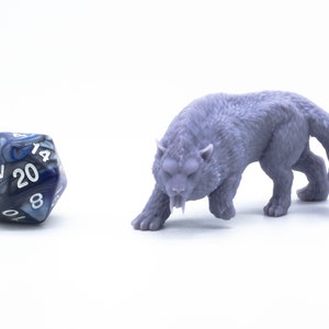 Crag cat - Miniature - Tabletop - Collectable - Figure - RPG