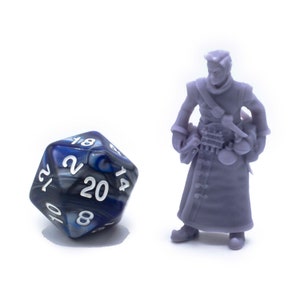 Elven Kampf Alchemist - Miniatur - Tisch - Sammlerstück - Figur - Rollenspiel