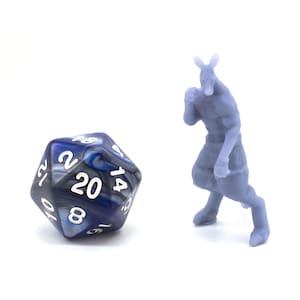 Sparring Kangaroo - Miniature - Tabletop - Collectable - Figure - RPG