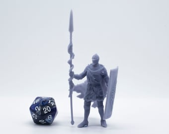 Loyal Knight - Miniature - Tabletop - Collectable - Figure - RPG