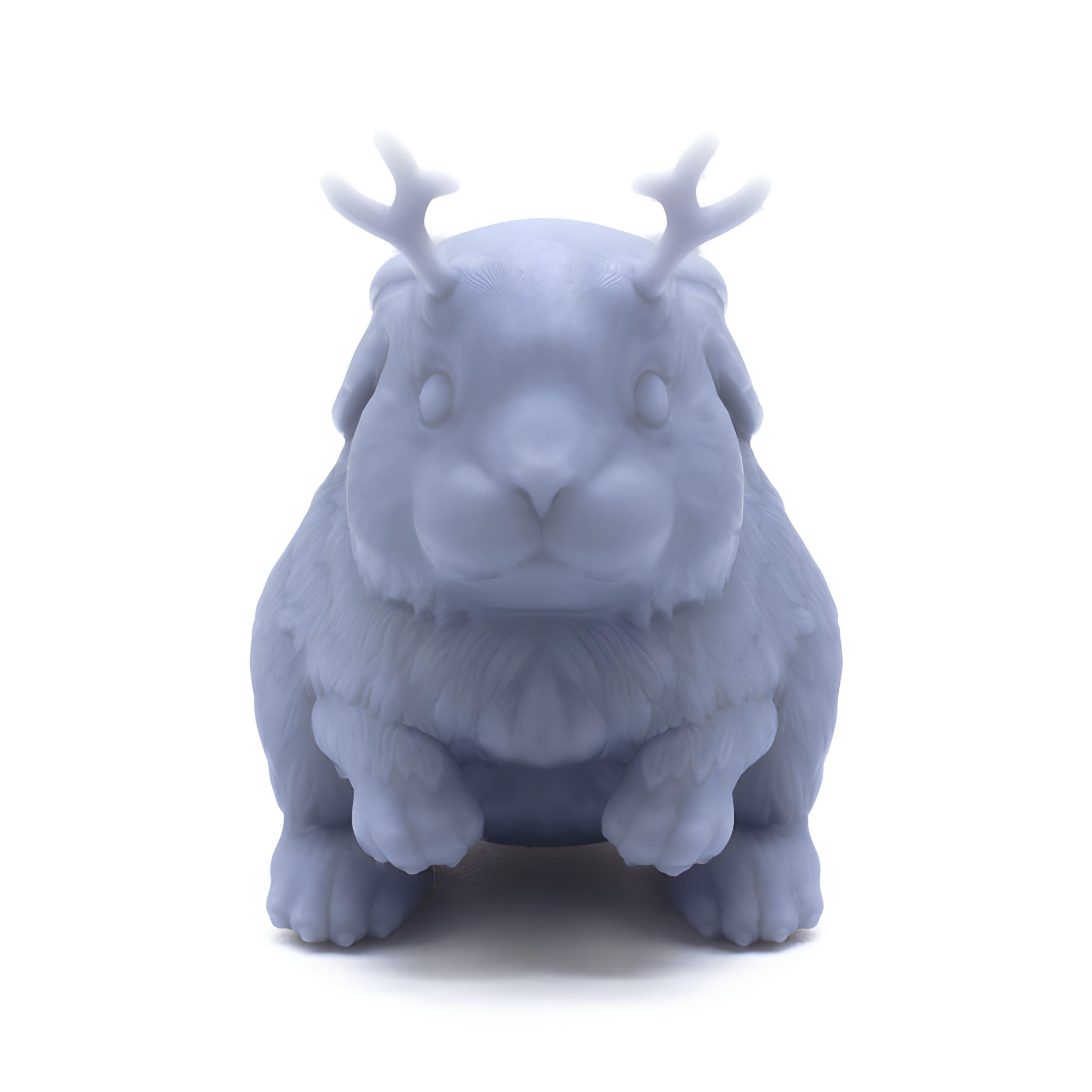 Windego Rabbit Wendigo Bunny Rabbit - Miniature - DND - Tabletop - Etsy