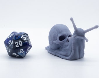 The Skull Snail - Miniature - DND - Tabletop