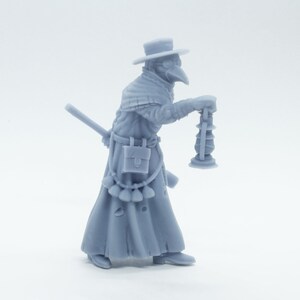 Plague Doctor - Miniature - DND - Tabletop image 3