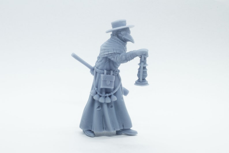 Plague Doctor - Miniature - DND - Tabletop image 3