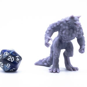 Alpha Werewolf - Miniature - Tabletop - Collectable - Figure - RPG