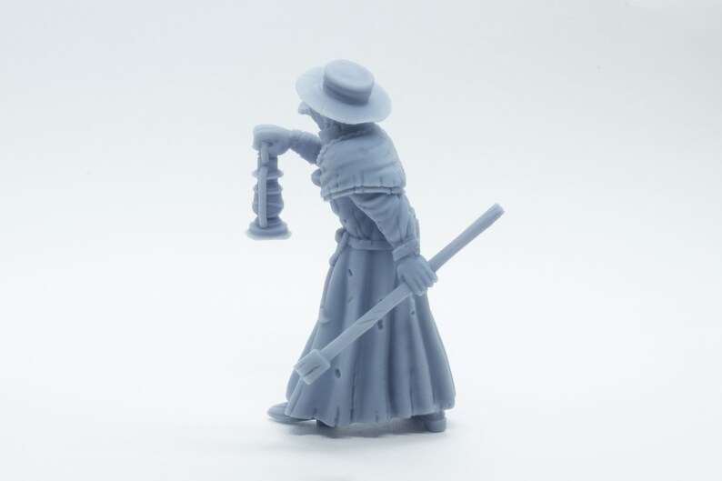 Plague Doctor - Miniature - DND - Tabletop image 5