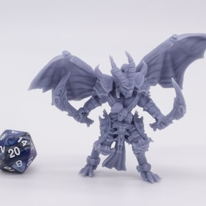 Demonic Prince - Miniature - DND - Tabletop