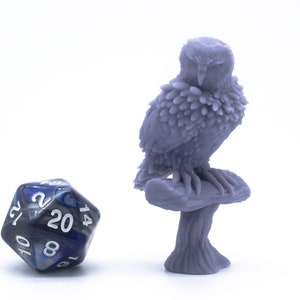 Búho real - Miniatura - Juego de mesa - Coleccionable - Figura - Juego de rol