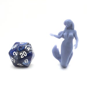 Mermaid - Miniature - Tabletop - Collectable - Figure - RPG