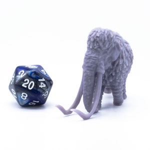 Woolly Mammoth - Miniature - Tabletop - Collectable - Figure - RPG