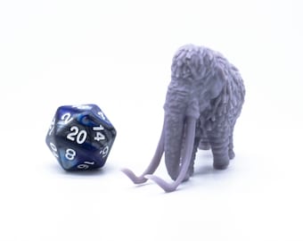 Woolly Mammoth - Miniature - Tabletop - Collectable - Figure - RPG