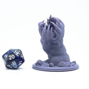 Desert Purple Worm - Miniature - Tabletop - Collectable - Figure - RPG
