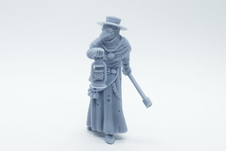 Plague Doctor - Miniature - DND - Tabletop image 2