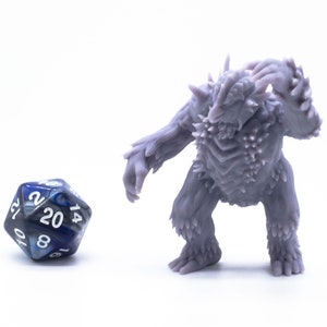 Armored Owl Bear - Miniature - Tabletop - Collectable - Figure - RPG