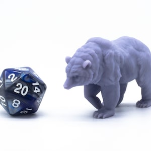 Oso Negro - Miniatura - Mesa - Coleccionable - Figura - RPG