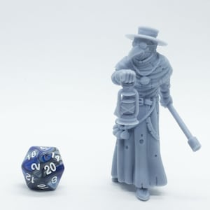 Plague Doctor - Miniature - DND - Tabletop