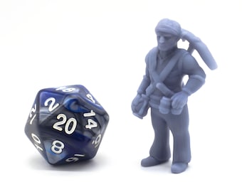 Gnome Miner - Miniature - Tabletop - Collectable - Figure - RPG