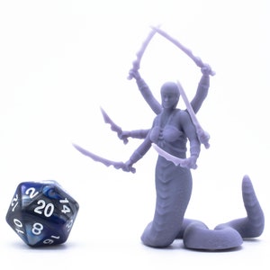 Serpent Queen - Miniature - Tabletop - Collectable - Figure - RPG