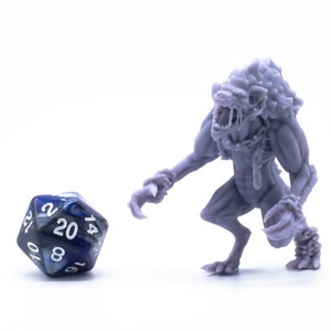 Seigneur gnoll - Figurine - de table - Objet de collection - Figurine - RPG