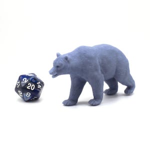 Oso polar - Miniatura - Juego de mesa - Coleccionable - Figura - Juego de rol