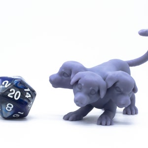 Baby Cerberus - Miniature - Tabletop - Collectable - Figure - RPG
