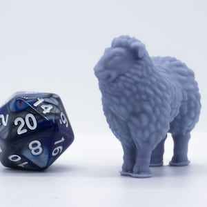 Sheep - Miniature - Tabletop - Collectable - Figure - RPG
