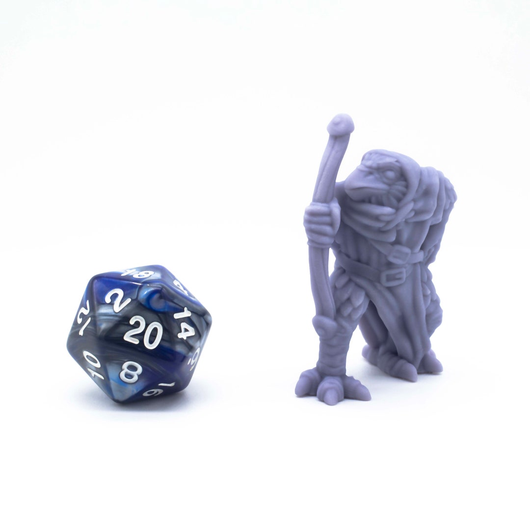Raven (birdfolk) Ranger - Miniature - Tabletop - Collectable - Figure ...