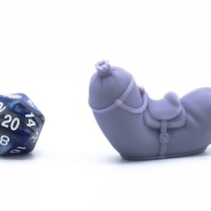 La puissante monture SAUCISSE ! - Miniature - À poser - À collectionner - Figurine - RPG