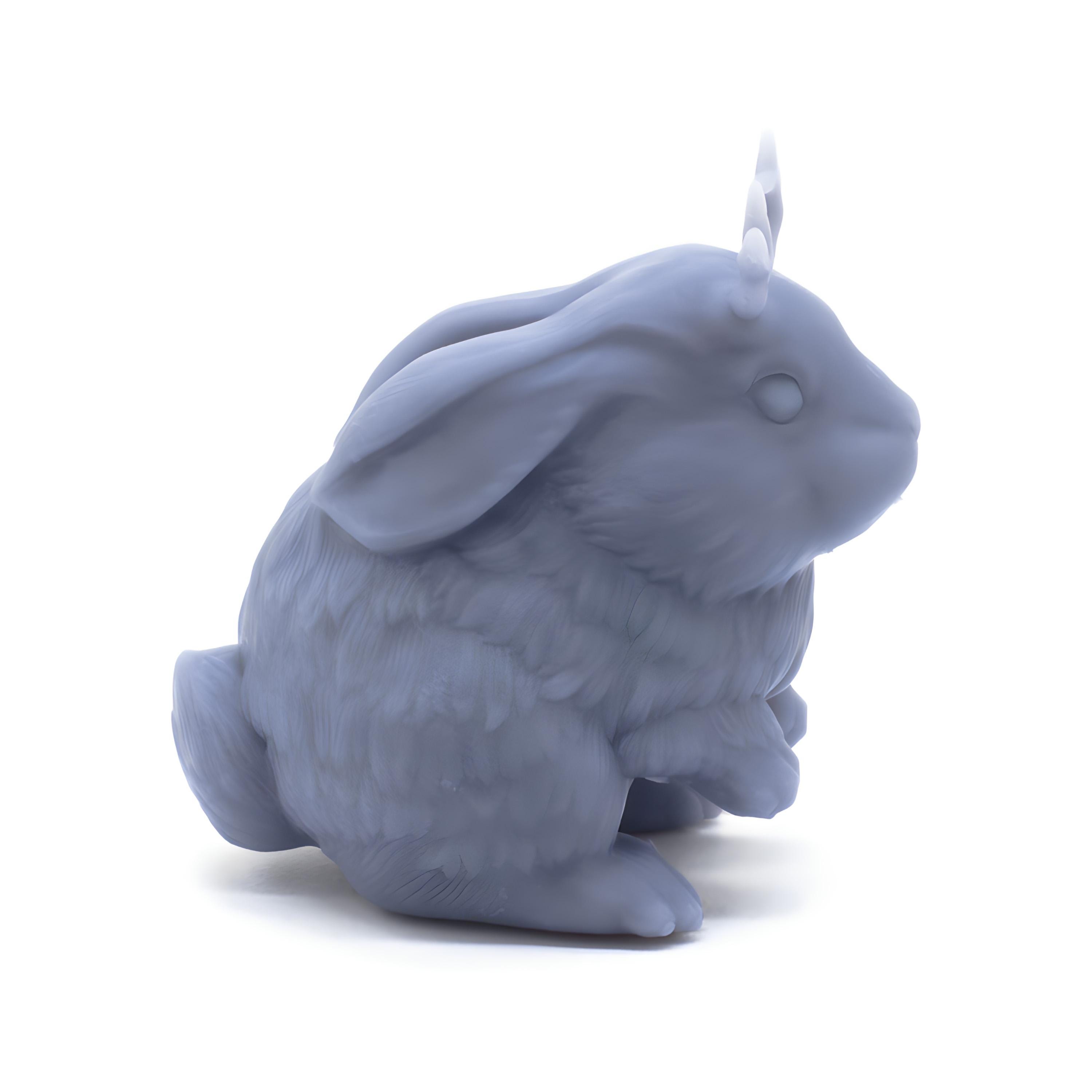 Windego Rabbit Wendigo Bunny Rabbit - Miniature - DND - Tabletop - Etsy